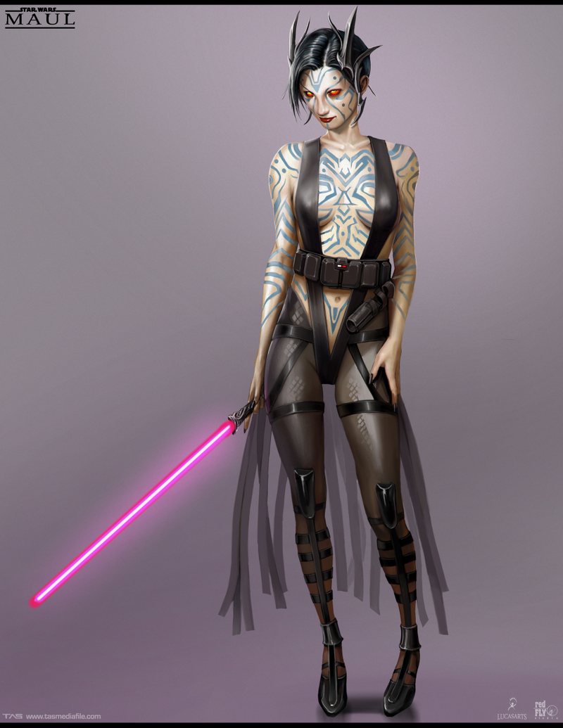 Illustration for article titled Another Look At That Cancelled Darth Maul Game
